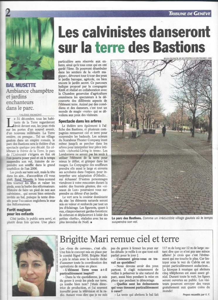 Tribune de Genève, Bal musette, René Musette